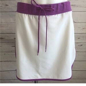 Tommy Armour Women’s Large White Skort Golf Tennis Pickleball Dri-Logic Skirt